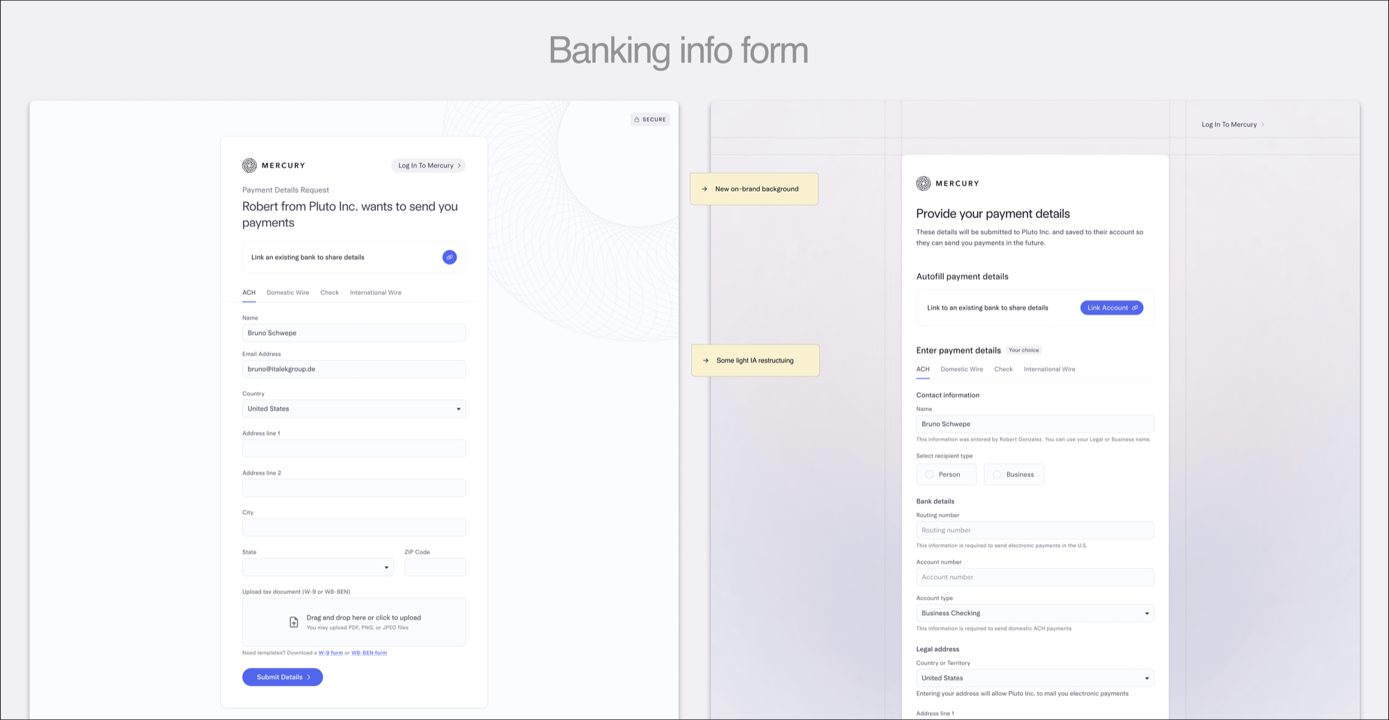 Landing page — rebrand, refreshed container, mobile-responsive